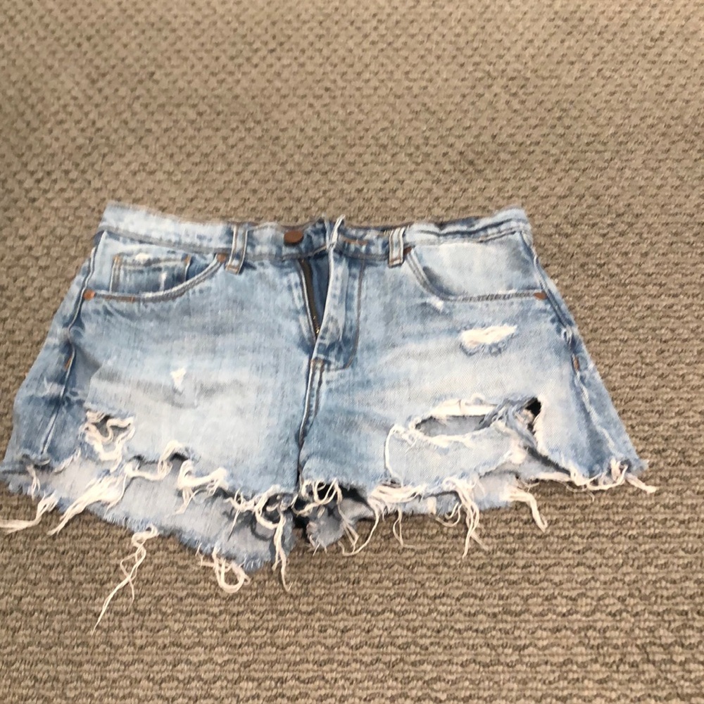 Jean shorts